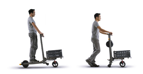 Foldable Electric Cargo Scooter